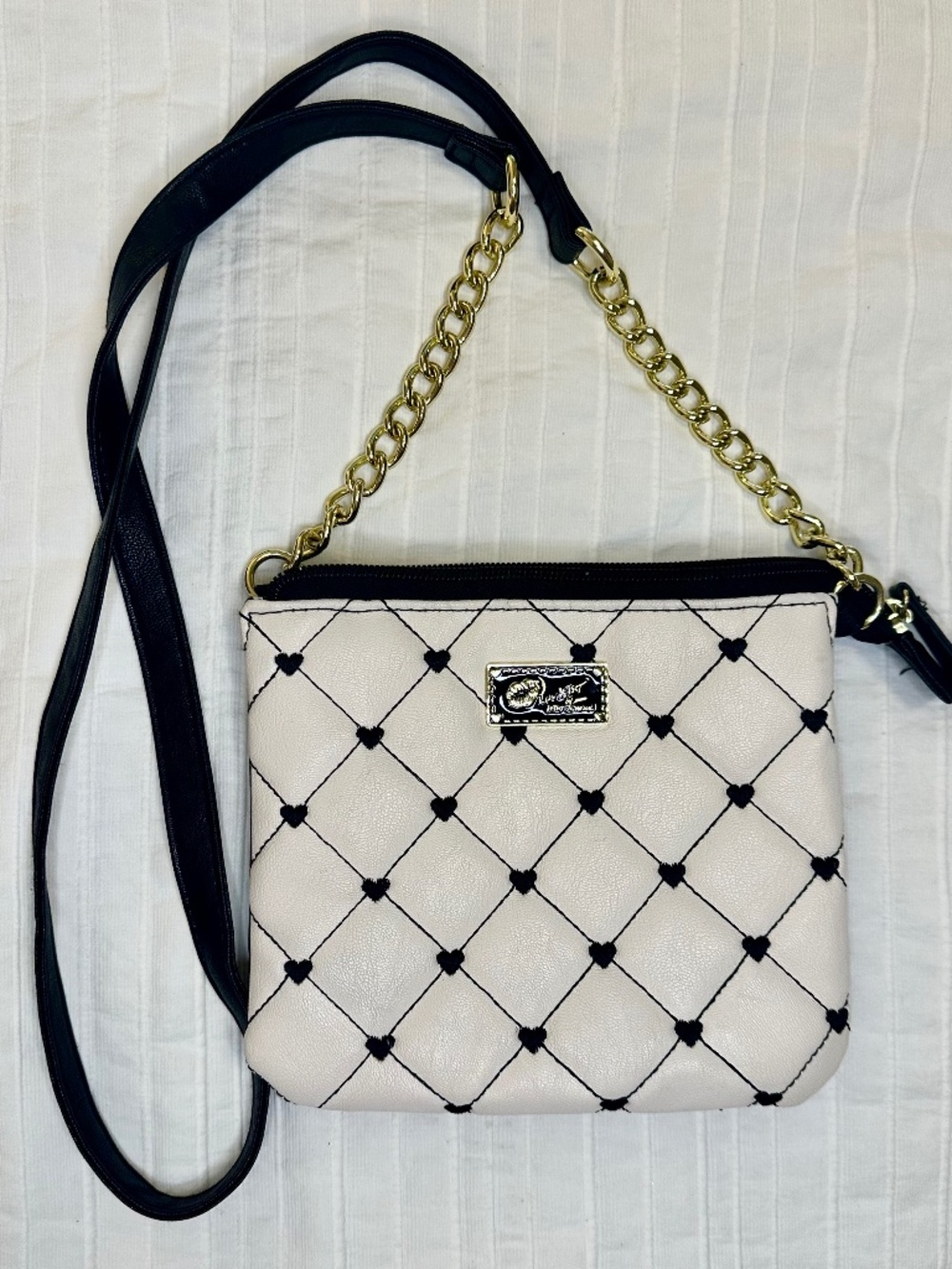 Luv Betsey by Betsey Johnson Quilted Crossbody Bag